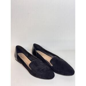 Aldo Suede Black Flats Sz 7-Work Attire,Business,School,Slip On